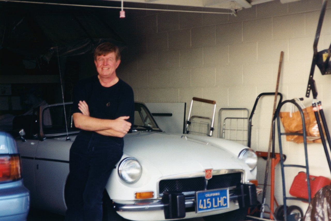 A with MG in Malibu 1997